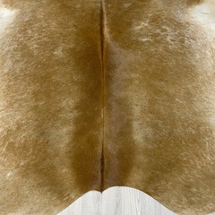 Koeienhuid bruin wit 205x190cm