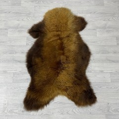 Sheepskin Scandinavian brown 110x70cm M