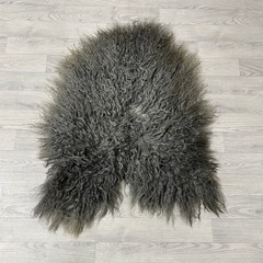 Sheepskin Gotland grey 100x80cm L