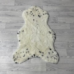 Sheepskin black white 90x65cm