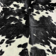 Koeienhuid zwart bruin wit 205x210cm M/L