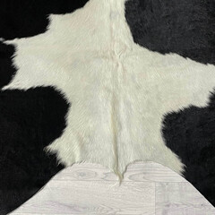 Koeienhuid zwart wit 210x195cm M/L