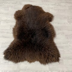 Sheepskin brown 130x100cm XXL