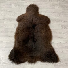 Sheepskin brown 120x85cm L