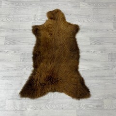 Sheepskin Scandinavian brown 105x70cm M