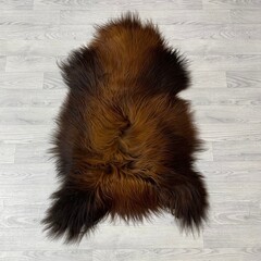 Schapenvacht Scandinavian bruin 110x70cm M