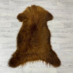 Schapenvacht Scandinavian bruin 115x80cm M