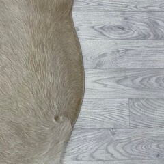 Cowhide beige 200x190cm S