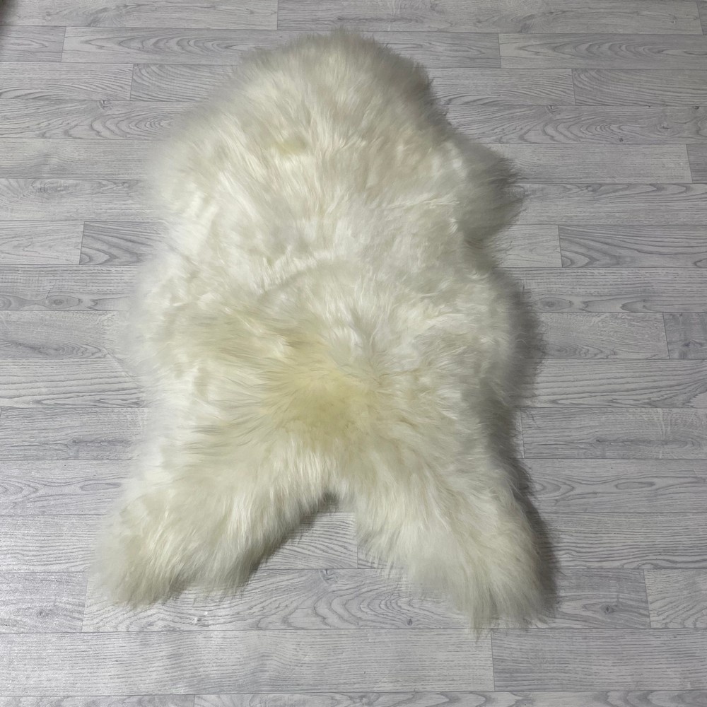 Lederstore IJslander schapenvacht wit 115x75cm M