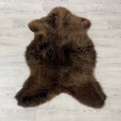 Schapenvacht bruin 95x80cm