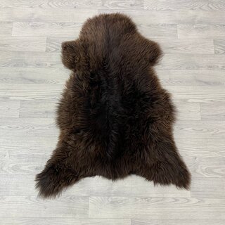 Schapenvacht bruin 95x75cm