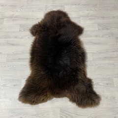 Schapenvacht bruin 110x75cm M