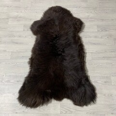 Schapenvacht bruin 125x80cm XL