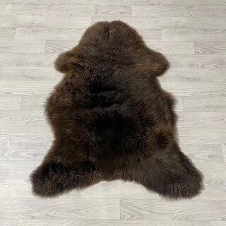 Schapenvacht bruin 105x85cm M