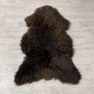 Schapenvacht bruin 120x80cm L