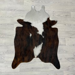 Kleine koeienhuid bruin wit zwart (Normandiër) 90x60cm