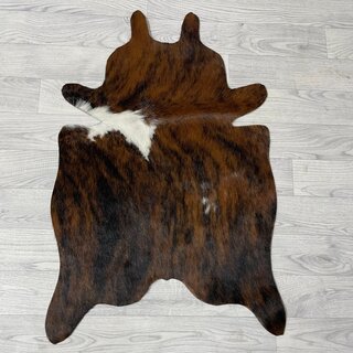 Kleine koeienhuid bruin wit zwart (Normandiër) 90x60cm