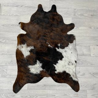 Kleine koeienhuid bruin wit zwart (Normandiër) 90x60cm