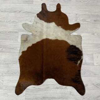 Kleine koeienhuid bruin wit zwart (Normandiër) 90x60cm