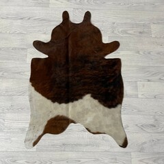 Kleine koeienhuid bruin wit zwart (Normandiër) 90x60cm