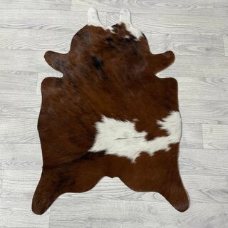 Kleine koeienhuid bruin wit zwart (Normandiër) 90x60cm