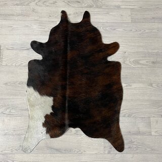 Kleine koeienhuid bruin wit zwart (Normandiër) 90x60cm