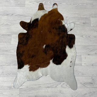Kleine koeienhuid bruin wit zwart (Normandiër) 90x60cm