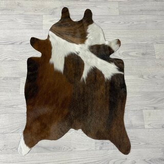 Kleine koeienhuid bruin wit zwart (Normandiër) 90x60cm