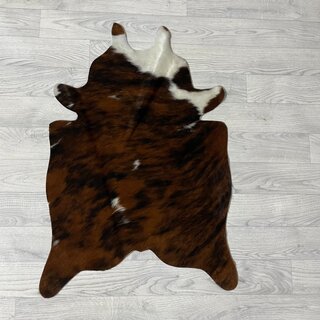 Kleine koeienhuid bruin wit zwart (Normandiër) 90x60cm