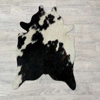 Kleine koeienhuid bruin wit zwart (Normandiër) 90x60cm