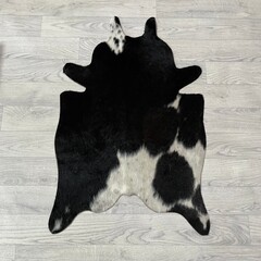 Kleine koeienhuid bruin wit zwart (Normandiër) 90x60cm