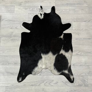 Kleine koeienhuid bruin wit zwart (Normandiër) 90x60cm