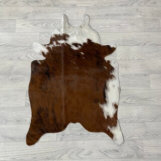 Kleine koeienhuid bruin wit zwart (Normandiër) 90x60cm