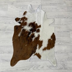 Kleine koeienhuid bruin wit zwart (Normandiër) 90x60cm