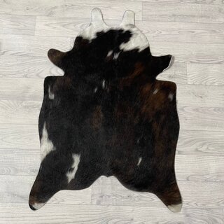Kleine koeienhuid bruin wit zwart (Normandiër) 90x60cm