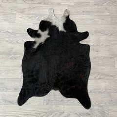 Kleine koeienhuid bruin wit zwart (Normandiër) 90x60cm