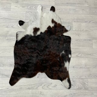 Kleine koeienhuid bruin wit zwart (Normandiër) 90x60cm