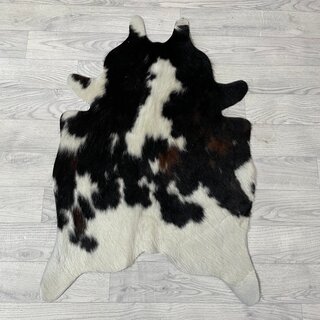 Kleine koeienhuid bruin wit zwart (Normandiër) 90x60cm