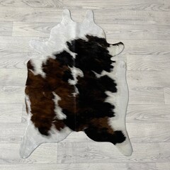 Kleine koeienhuid bruin wit zwart (Normandiër) 90x60cm
