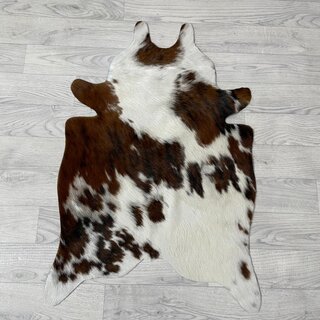 Kleine koeienhuid bruin wit zwart (Normandiër) 90x60cm