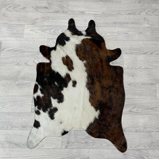 Kleine koeienhuid bruin wit zwart (Normandiër) 90x60cm