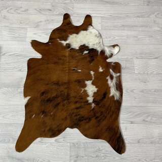 Kleine koeienhuid bruin wit zwart (Normandiër) 90x60cm
