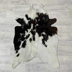 Kleine koeienhuid bruin wit zwart (Normandiër) 90x60cm