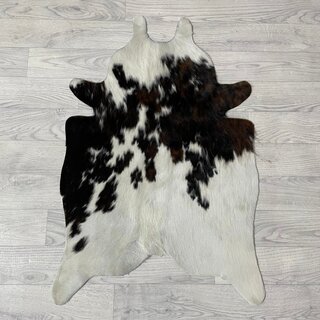 Kleine koeienhuid bruin wit zwart (Normandiër) 90x60cm