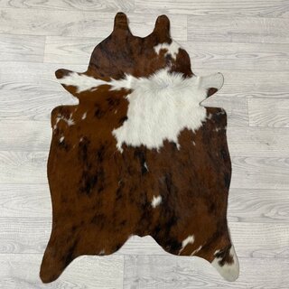 Kleine koeienhuid bruin wit zwart (Normandiër) 90x60cm