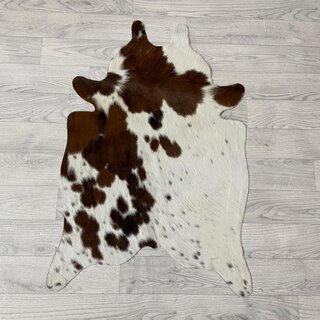 Kleine koeienhuid bruin wit zwart (Normandiër) 90x60cm