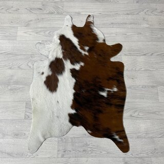 Kleine koeienhuid bruin wit zwart (Normandiër) 90x60cm