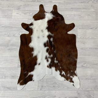 Kleine koeienhuid bruin wit zwart (Normandiër) 90x60cm