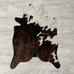 Kleine koeienhuid bruin wit zwart (Normandiër) 90x60cm