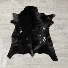 Geitenhuid bruin zwart wit 80x70cm